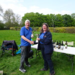 Robin receives the 2021 Millennium Trophy.