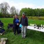 David P receives the 2021 Singles League runners-up prize.